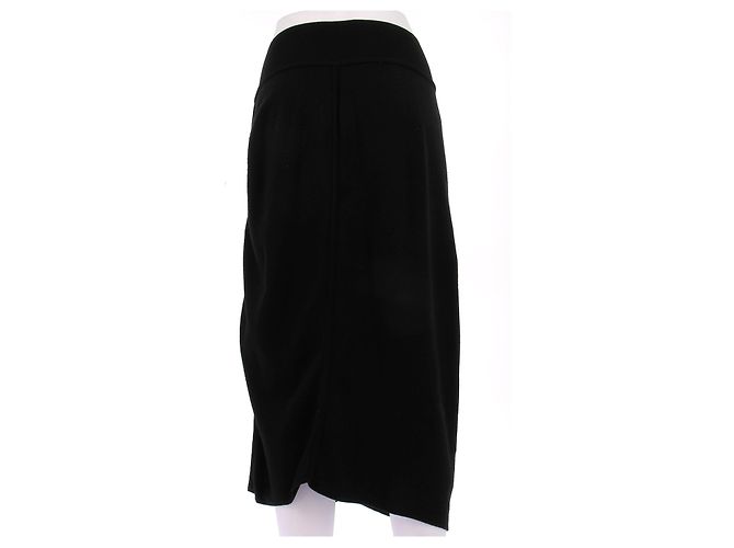 Falda de lana negra Alaïa Negro - vista 2