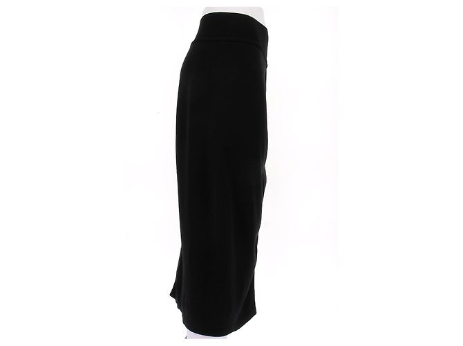 Falda de lana negra Alaïa Negro - vista 3