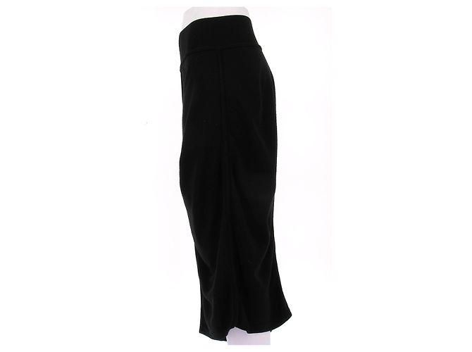 Falda de lana negra Alaïa Negro - vista 4