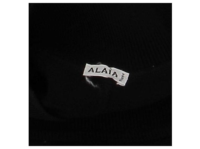 Falda de lana negra Alaïa Negro - vista 5