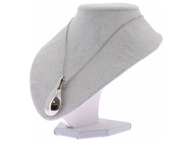 Courreges Colar "Flask" prateado com pingente - vista 6