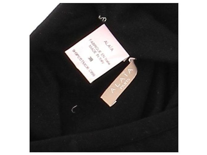 Alaïa Leggings negros de lana - vista 6