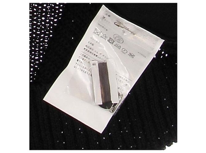 Junya Watanabe Cardigan mit Leopardenmuster Schwarz - Ansicht 6