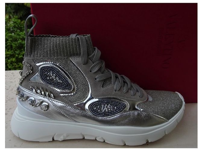 Valentino Garavani bellissimi e comodi scarpe n 38(39) Argento - vista 11