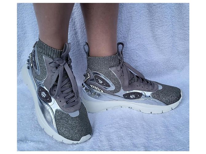 Valentino Garavani bellissimi e comodi scarpe n 38(39) Argento - vista 12