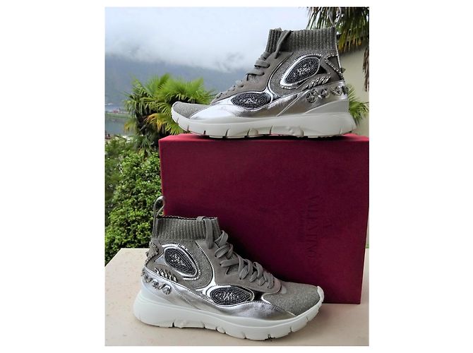 Valentino Garavani bellissimi e comodi scarpe n 38(39) Argento - vista 3