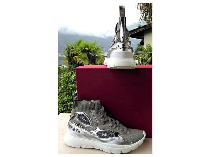 Valentino Garavani bellissimi e comodi scarpe n 38(39) Argento - vista 6
