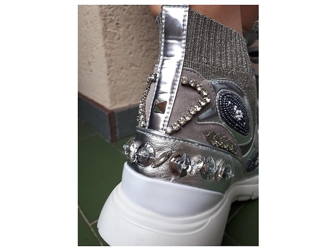 Valentino Garavani bellissimi e comodi scarpe n 38(39) Argento - vista 8