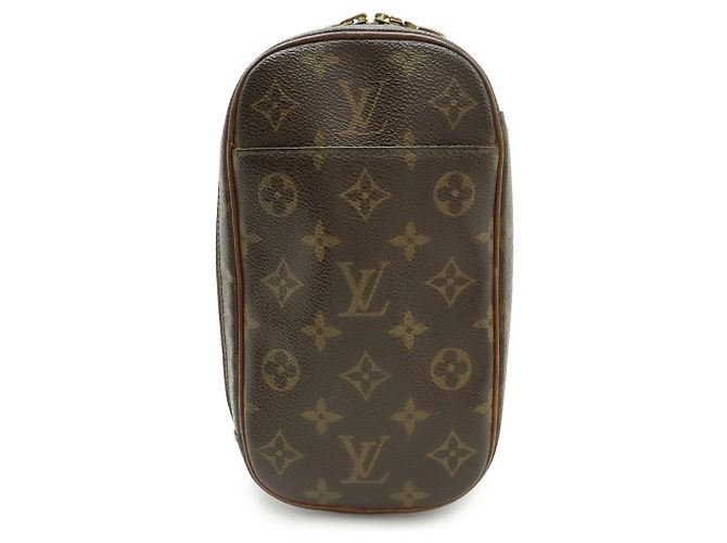 Borsa Pochette Ganju Monogram Louis Vuitton Marrone - vista 2