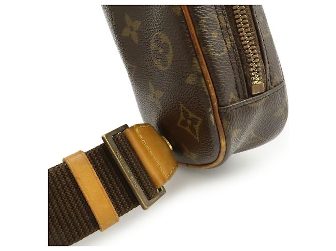 Borsa Pochette Ganju Monogram Louis Vuitton Marrone - vista 6