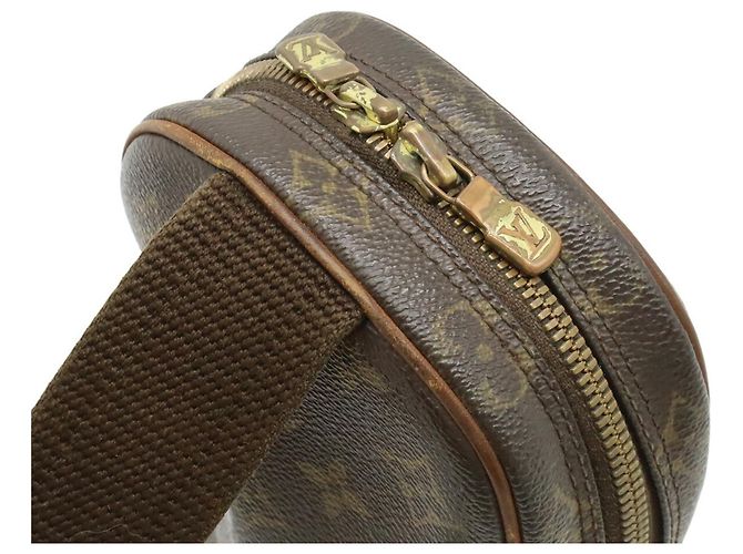 Borsa Pochette Ganju Monogram Louis Vuitton Marrone - vista 7