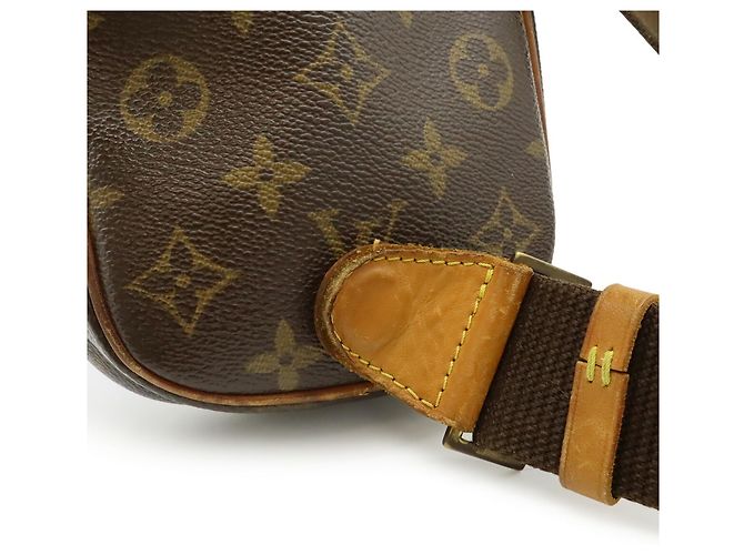 Borsa Pochette Ganju Monogram Louis Vuitton Marrone - vista 9