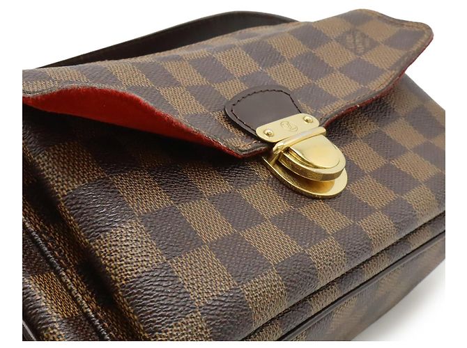 Borsa a Spalla Damier Ravello GM Louis Vuitton Marrone - vista 10