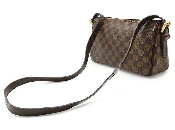 Borsa a Spalla Damier Ravello GM Louis Vuitton Marrone - vista 3