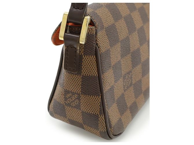 Borsa a Spalla Damier Recoleta Louis Vuitton Marrone - vista 5