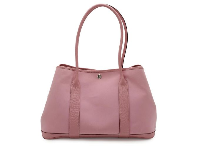 Garden Hermès Garten Schultertasche Pink - Ansicht 2