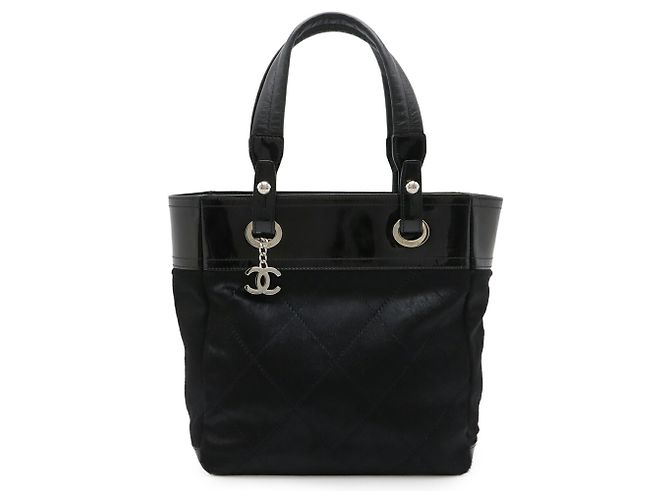 Timeless Borsa Tote PM Chanel Paris Biarritz Nero - vista 2