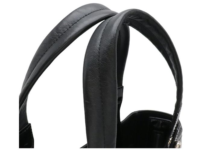 Timeless Borsa Tote PM Chanel Paris Biarritz Nero - vista 7