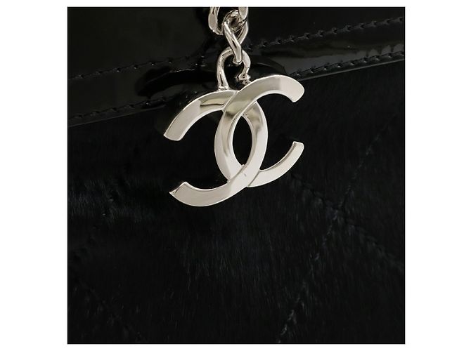 Timeless Borsa Tote PM Chanel Paris Biarritz Nero - vista 9