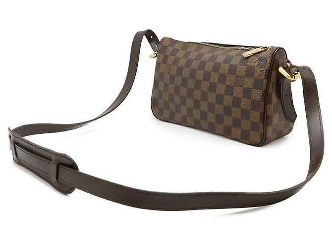 Borsa a Spalla Damier Ravello GM Louis Vuitton Marrone - vista 3