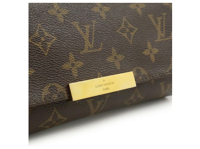 Borsa a Spalla Monogram Favorite PM di Louis Vuitton Marrone - vista 10