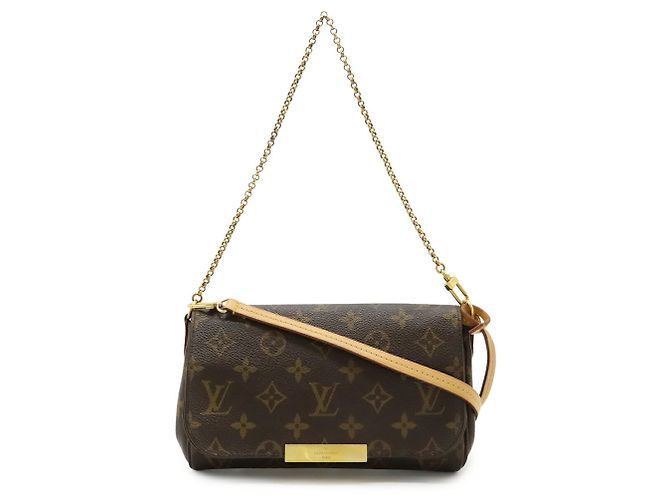 Borsa a Spalla Monogram Favorite PM di Louis Vuitton Marrone - vista 2