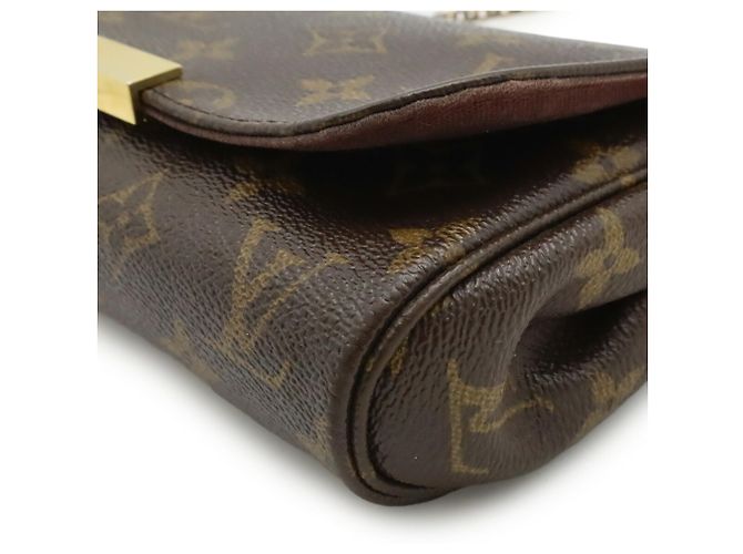 Borsa a Spalla Monogram Favorite PM di Louis Vuitton Marrone - vista 4