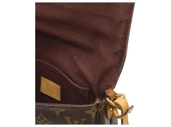 Borsa a Spalla Monogram Favorite PM di Louis Vuitton Marrone - vista 8
