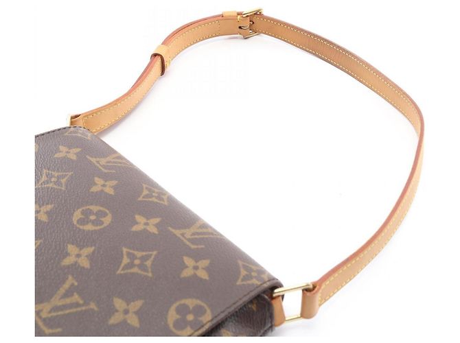 Borsa a mano Musette Salsa con tracolla corta Louis Vuitton Marrone Monogramma - vista 7