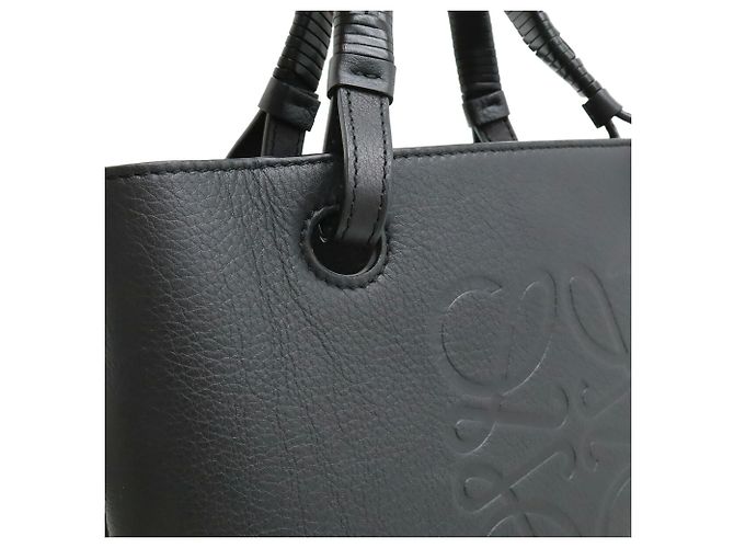 Loewe Inflated Anagram Mini Tote Bag Schwarz - Ansicht 9