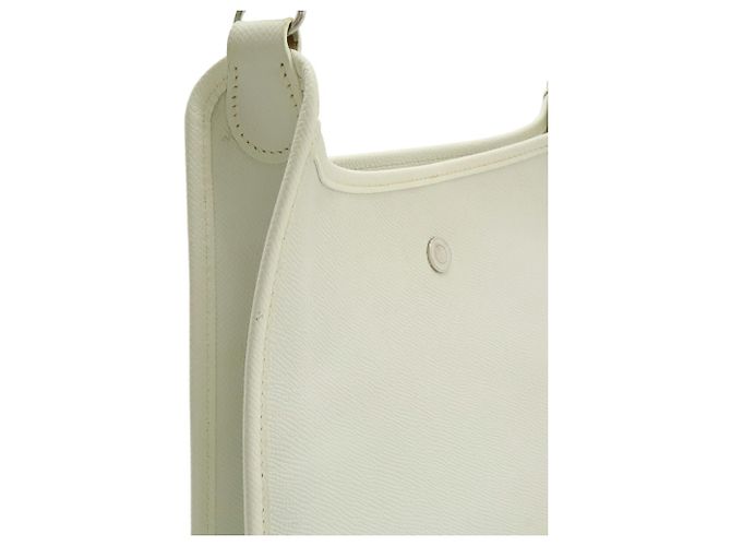 Borsa a Spalla Vespa PM Hermès Bianco - vista 5