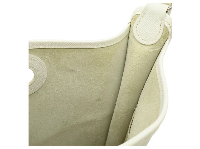 Borsa a Spalla Vespa PM Hermès Bianco - vista 8