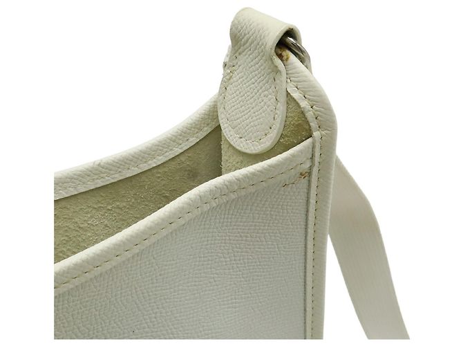 Borsa a Spalla Vespa PM Hermès Bianco - vista 9