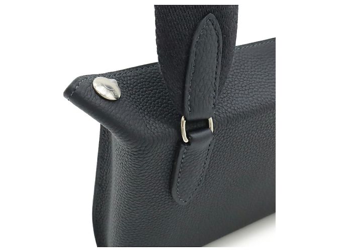 Borsa a Spalla Hermès Vide Poche H Evelyn Nero - vista 5