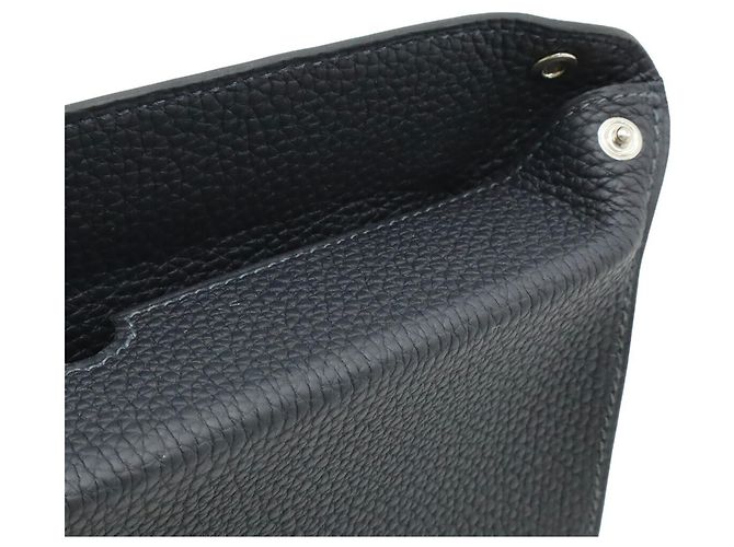 Borsa a Spalla Hermès Vide Poche H Evelyn Nero - vista 7