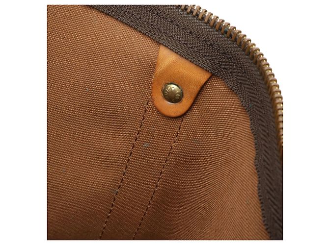 Borsa Boston Keepall 45 Monogram Louis Vuitton Marrone - vista 8