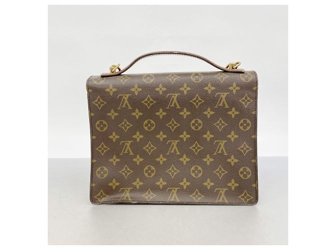 Borsa Monceau Monogramma Louis Vuitton Marrone - vista 12