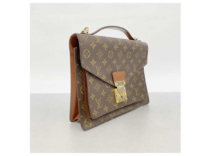 Borsa Monceau Monogramma Louis Vuitton Marrone - vista 2