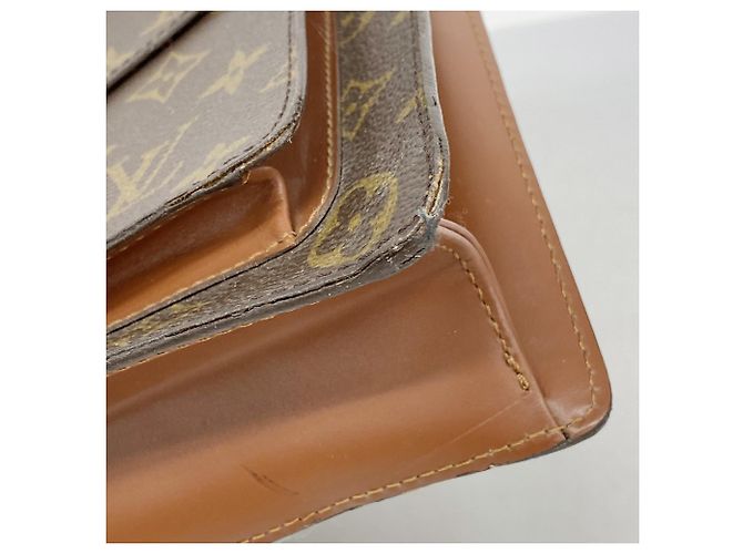 Borsa Monceau Monogramma Louis Vuitton Marrone - vista 7