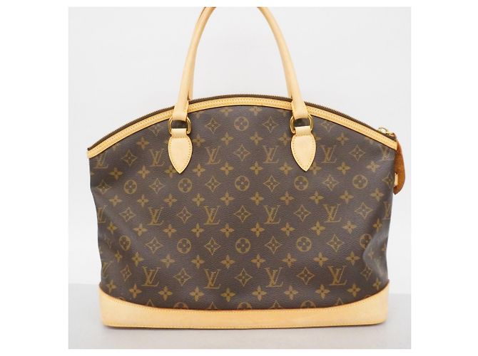 Louis Vuitton Monogram Lockit Horizontale Tote Bag Braun - Ansicht 15