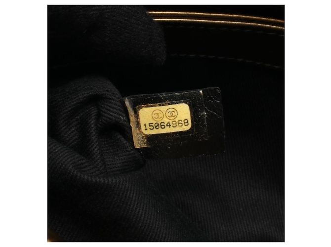 Borsa a Spalla Mini Bowling Matelassé Chanel Cachi - vista 5