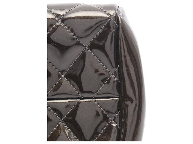 Borsa a Spalla Mini Bowling Matelassé Chanel Cachi - vista 7