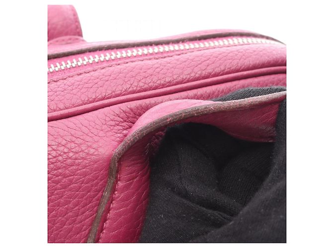 Borsa Hermès Victoria Elan 38 Rosa - vista 11
