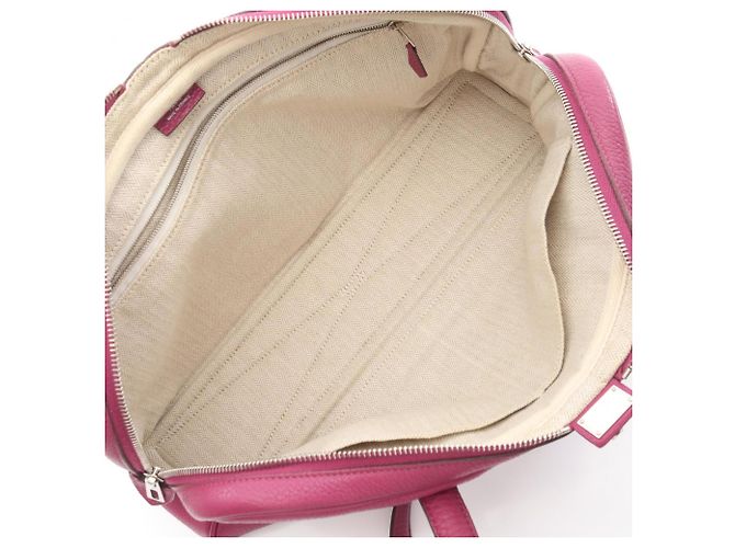 Borsa Hermès Victoria Elan 38 Rosa - vista 3