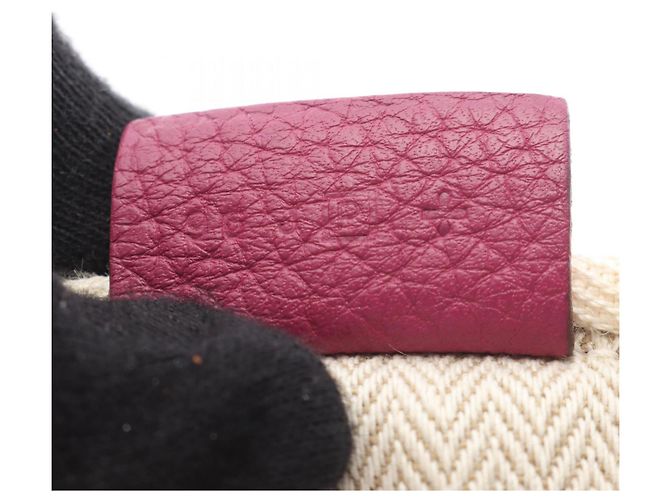 Borsa Hermès Victoria Elan 38 Rosa - vista 5