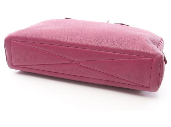 Borsa Hermès Victoria Elan 38 Rosa - vista 6