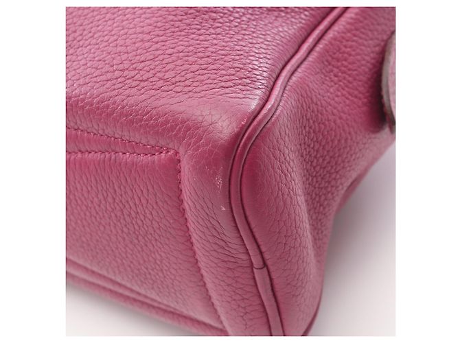 Borsa Hermès Victoria Elan 38 Rosa - vista 8