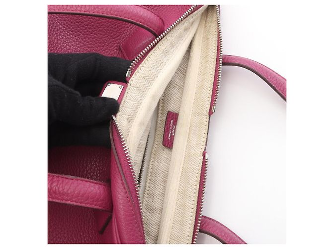 Borsa Hermès Victoria Elan 38 Rosa - vista 9