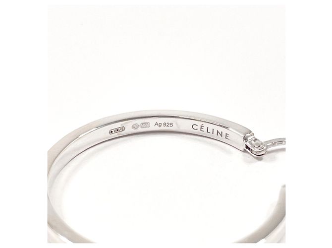 Céline Orecchini a cerchio in argento 925 Celine - vista 4