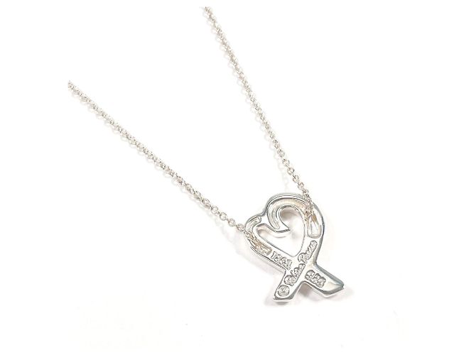 Tiffany & Co Collana Tiffany Loving Heart Paloma Picasso Argento - vista 2